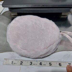 Cynthia Rowley Faux Furry Girlie Feminine Pink Wristlet Bag